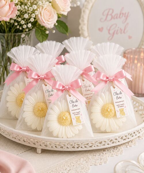 Kit 60un Velas aromáticas Margarida - 155795
